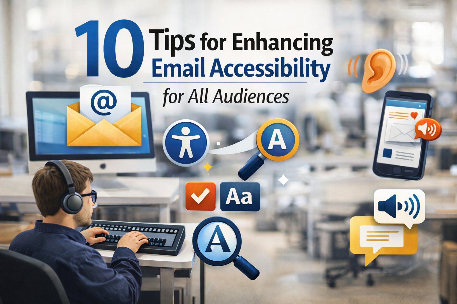 10 tips for enhancing email accessibility for all audiences | Social Hire