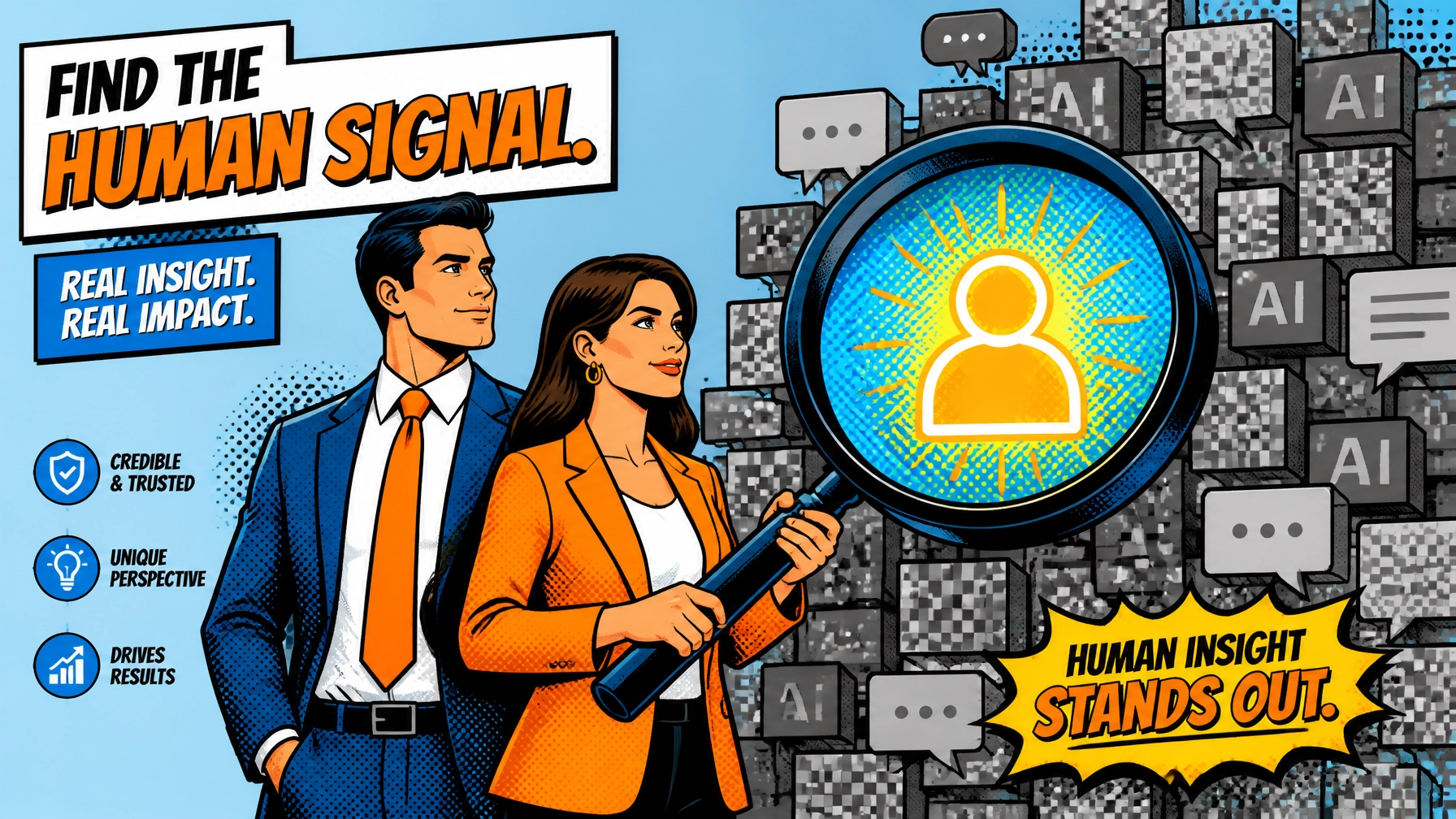 Human Expertise vs AI: Winning at B2B Social