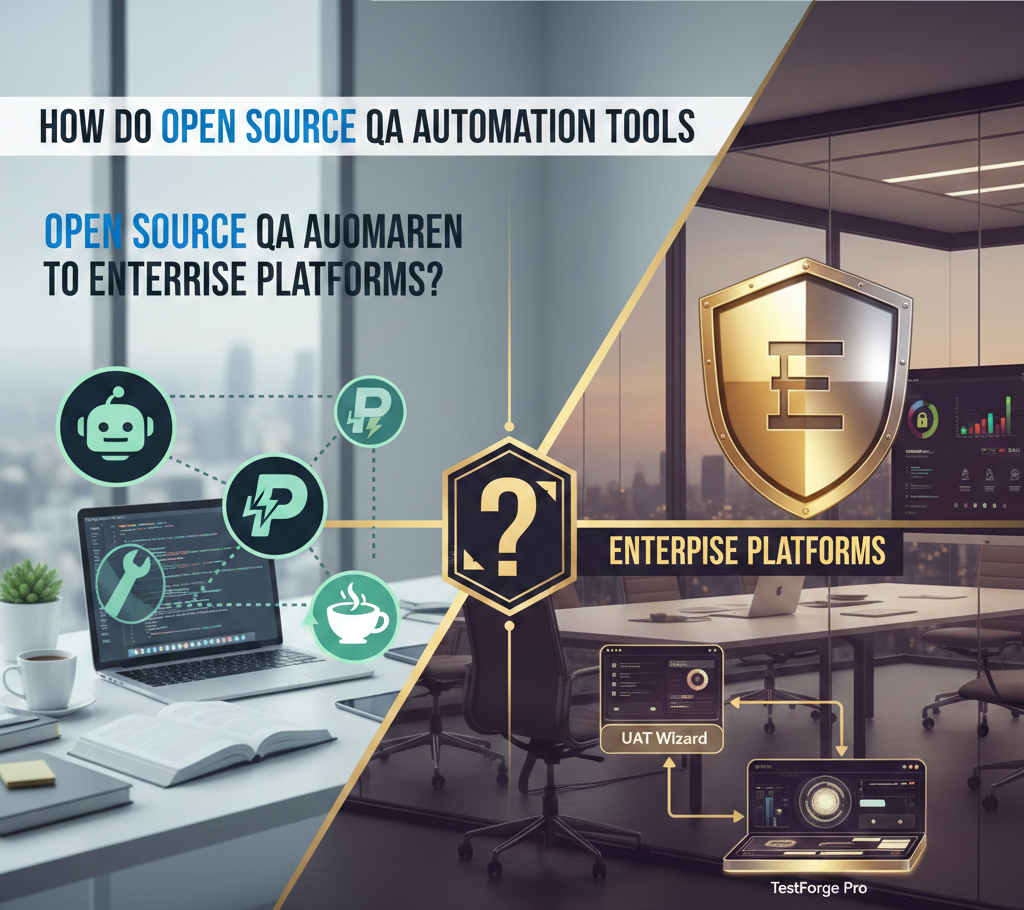 How Do Open Source QA Automation Tools Compare to Enterprise Platforms ...